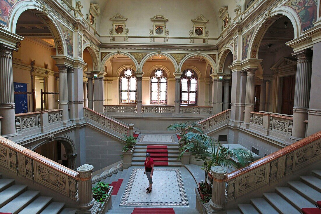 France,Bas Rhin,Strasbourg,district of Neustadt,Inside the Palace of the Rhine (former Kaiserspalast) at 1,place de la Republique in Strasbourg