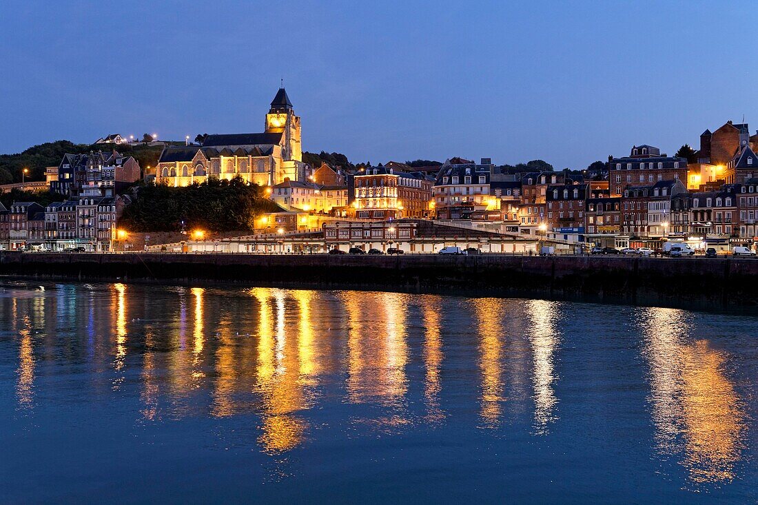 France,Seine Maritime,Le Treport,Saint Jacques church