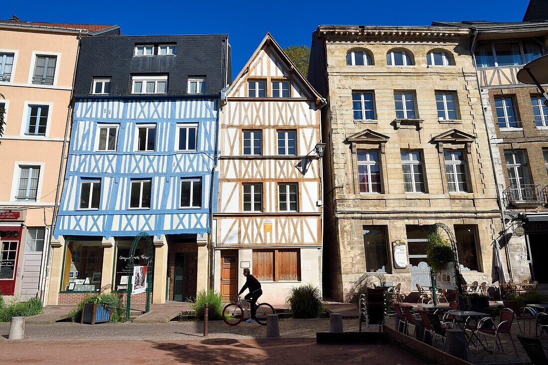 France,Seine-Maritime,Rouen,the Eau-de-Robec street