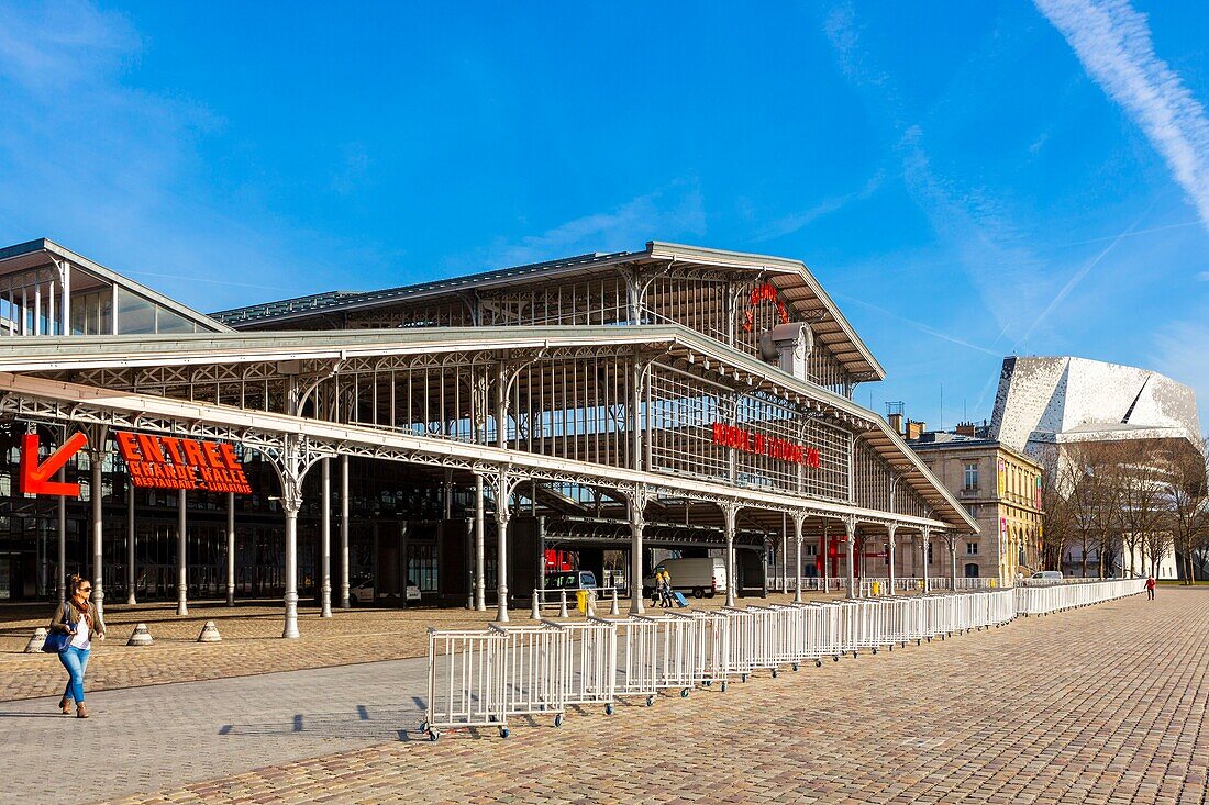 France,Paris,the large Halle de la Villette