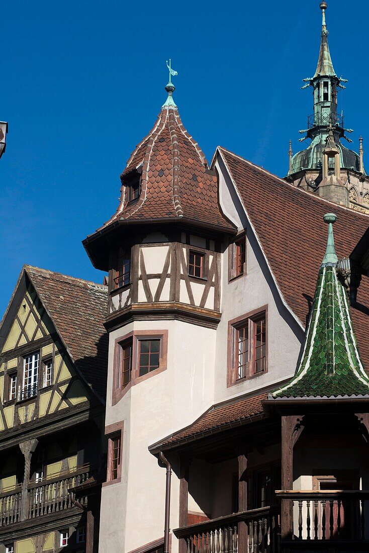 Frankreich,Haut Rhin,Elsässer Weinstraße,Colmar,Maison Pfister,16.Jahrhundert