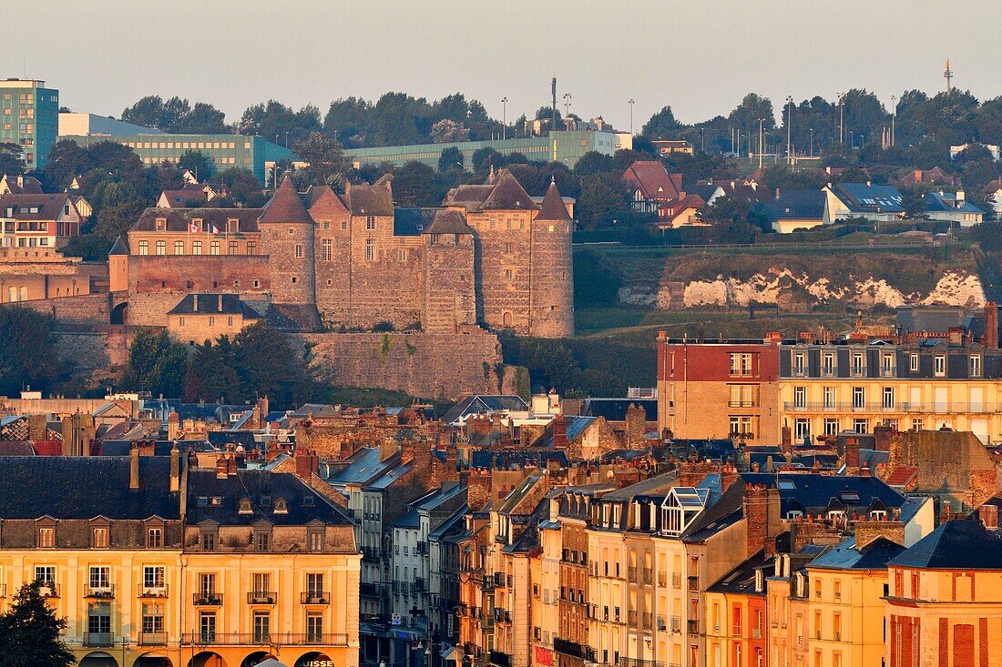 France,Seine Maritime,Pays de Caux,Cote d'Albatre (Alabaster Coast),Dieppe,castle museum