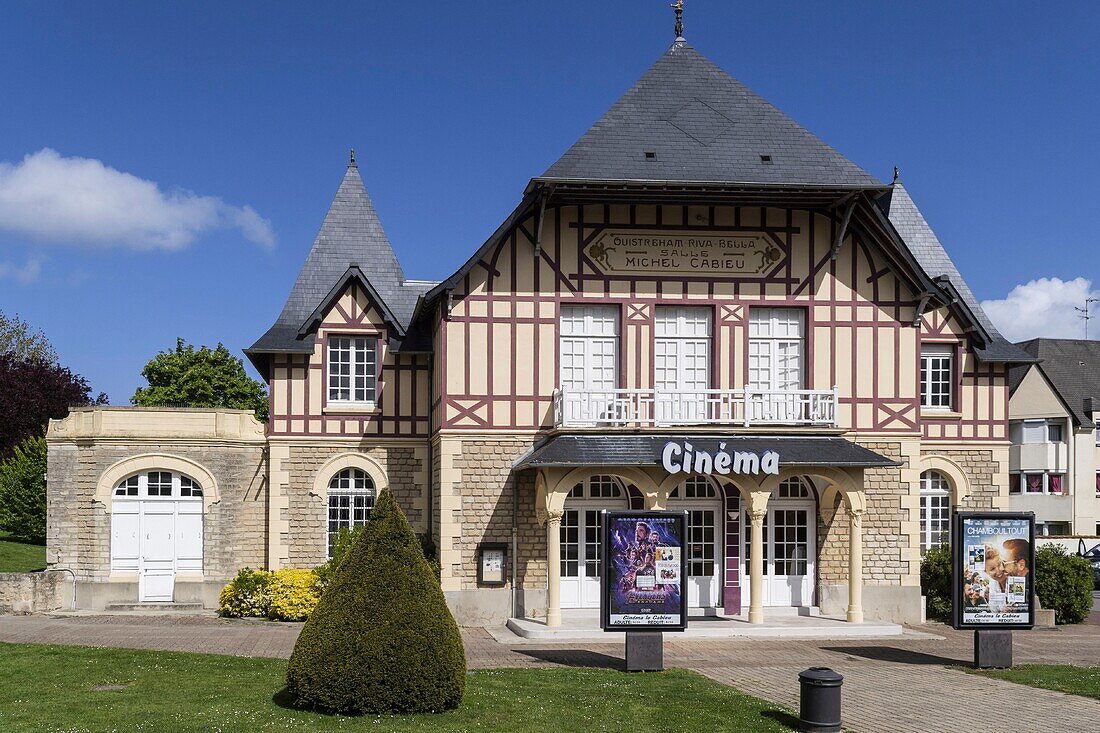 France,Calvados,Cote de Nacre,Ouistreham,neighborhood cinema