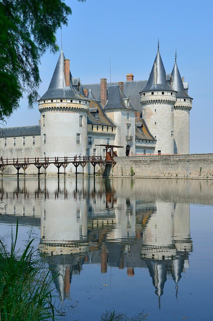 France,Loiret,Loire valley listed as World Heritage by UNESCO,Sully sur Loire,chateau de Sully sur Loire