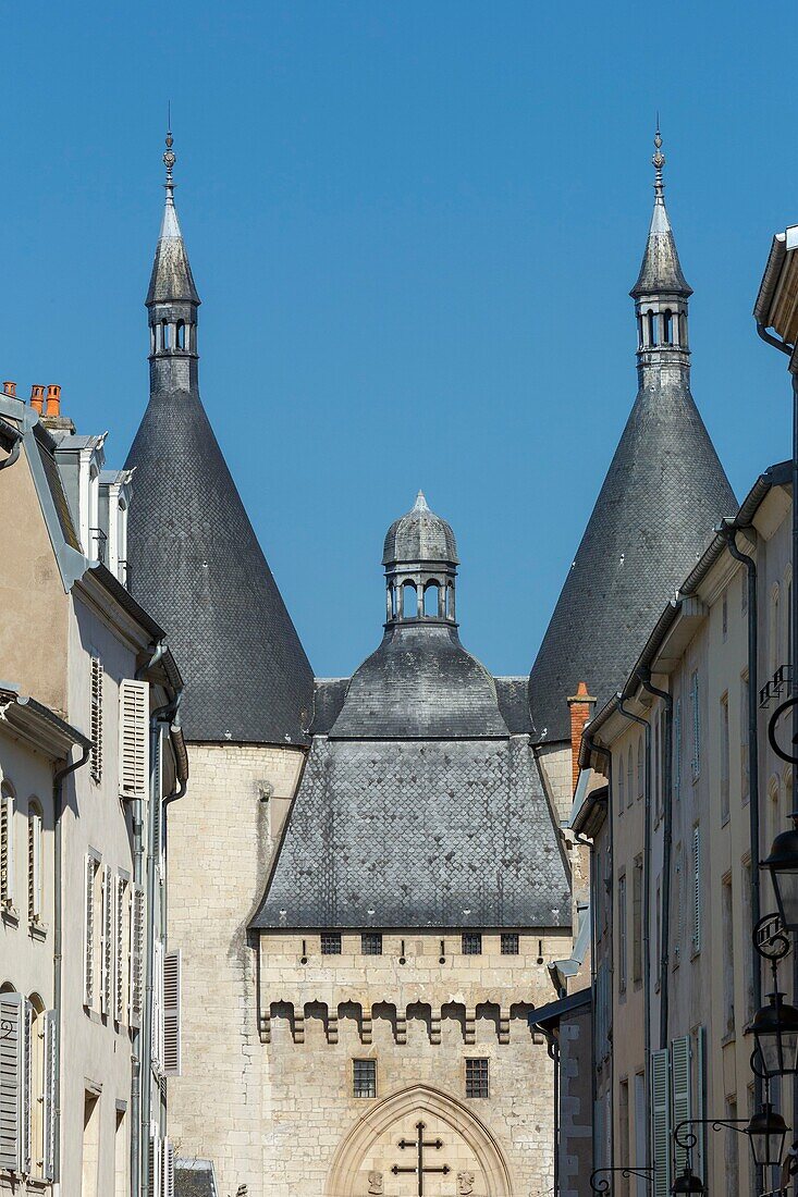 Frankreich,Meurthe et Moselle,Nancy,das mittelalterliche Craffe-Tor aus dem 14. Jahrhundert an der Grande rue (Grande Straße)