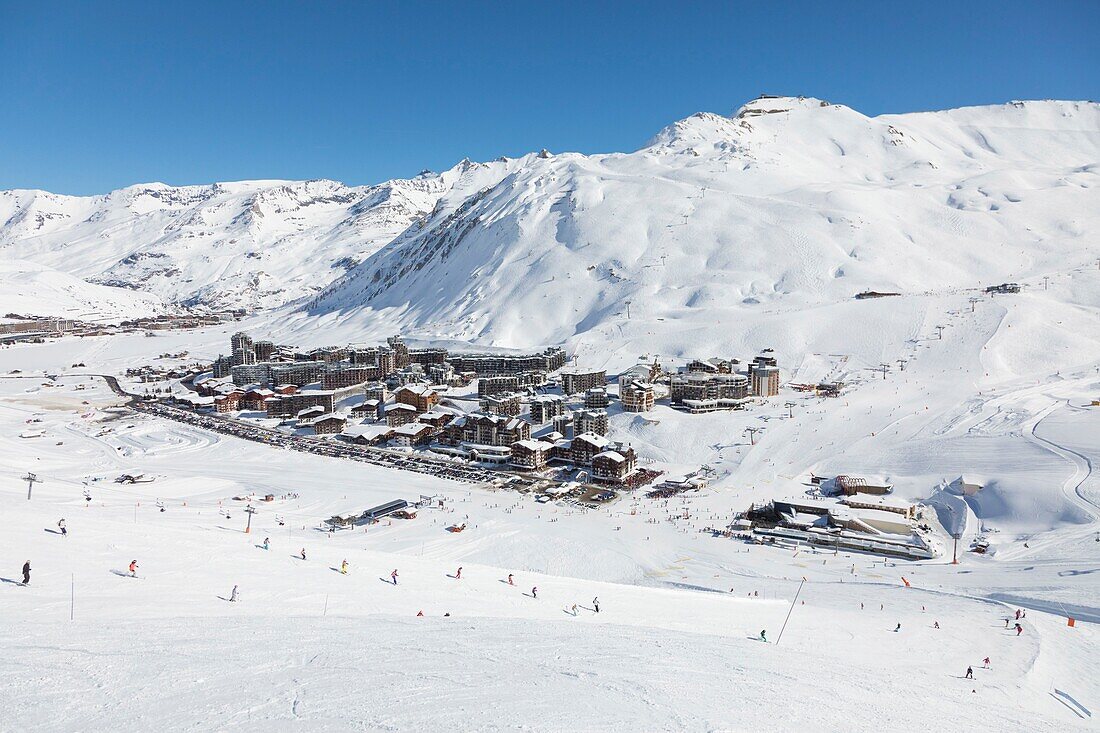 Frankreich,Savoie,Vanoise-Massiv,Tignes,Val Claret auf 2127 Meter