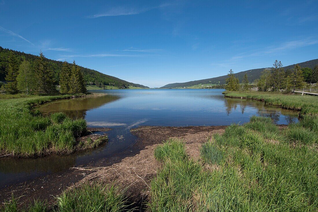 France,Jura,Les Rousses,the lake