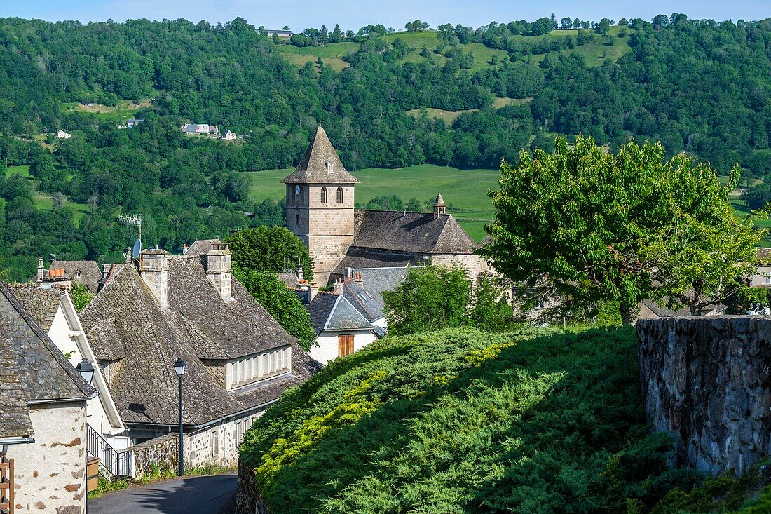Frankreich,Cantal,Dorf Raulhac,Carlades