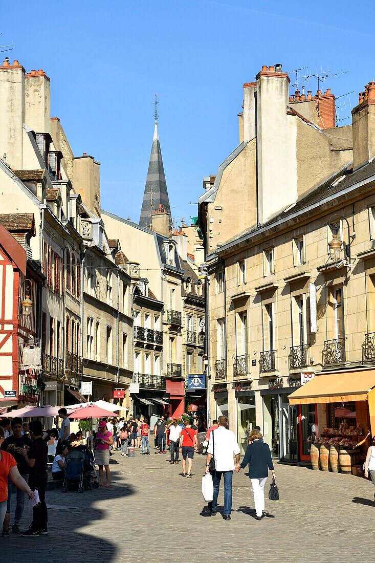 France,Cote d'Or,Dijon,area listed as World Heritage by UNESCO,place Francois Rude