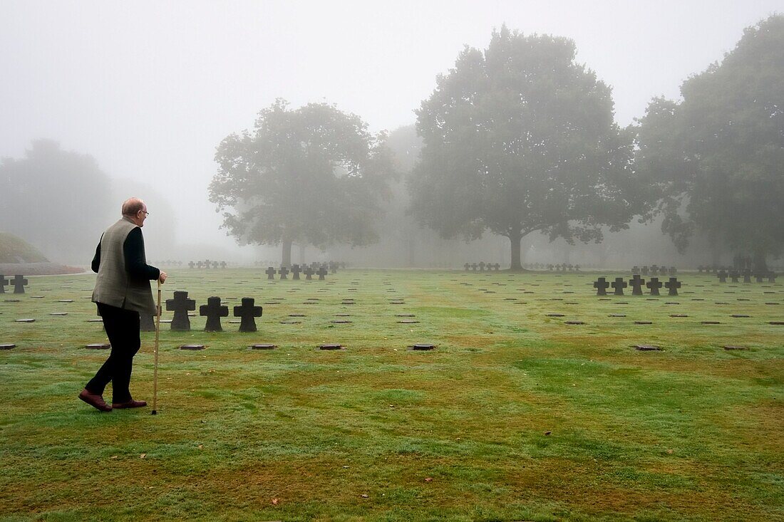 Frankreich,Calvados,La Cambe,Deutscher Soldatenfriedhof des zweiten Weltkriegs