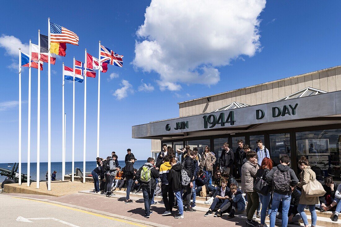 Frankreich,Calvados,Arromanches les Bains,D Day Landing Museum