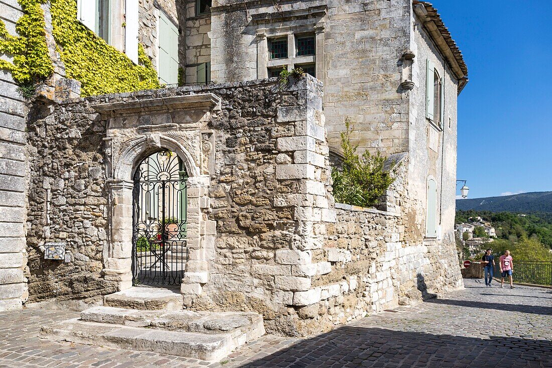 France,Vaucluse,regional natural park of Luberon,Ménerbes,labeled the Most Beautiful Villages of France