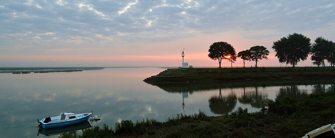 Frankreich,Somme,Baie de Somme,Saint Valery sur Somme,Mündung der Somme-Bucht