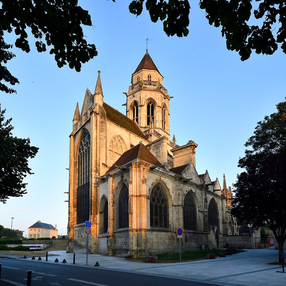 France,Calvados,Caen,Vieux Saint Etienne church