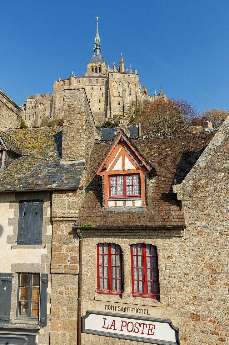 Frankreich,Manche,Bucht von Mont Saint Michel, die von der UNESCO zum Weltkulturerbe erklärt wurde,Mont Saint Michel