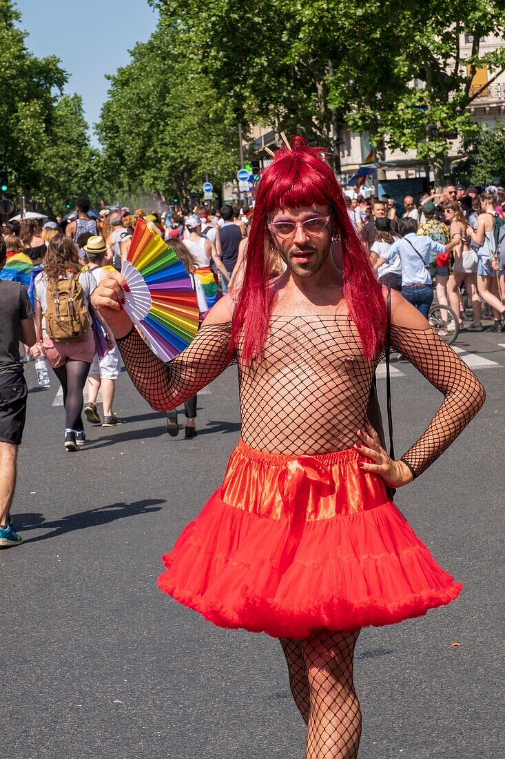 France,Paris,2019 Gay Pride parade
