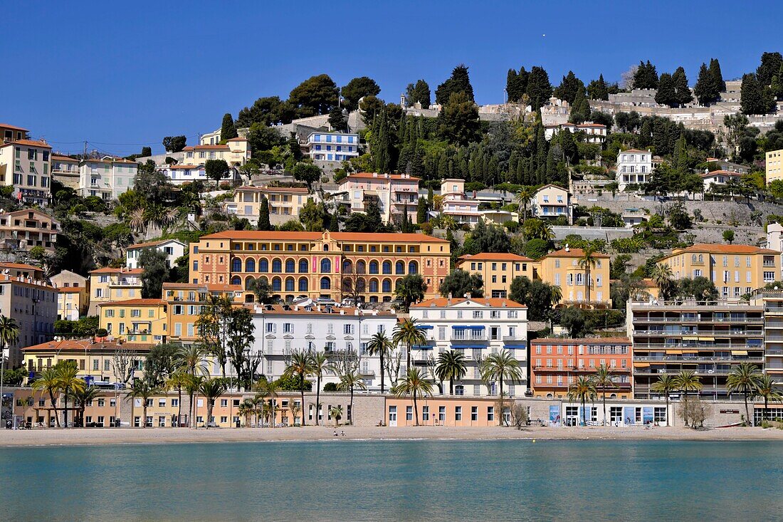 France,Alpes Maritimes,Menton,Garavan Bay,Porte de France,Garavan Boulevard,the Sciences Po building