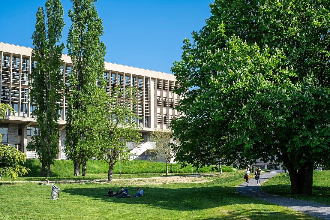 France,Rhone,Villeurbanne,La Doua campus,Lyon 1 University Library