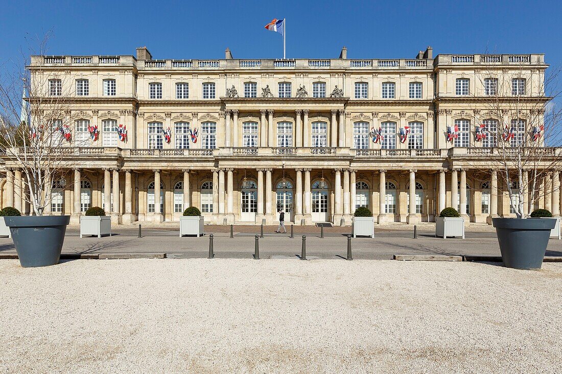 France,Meurthe et Moselle,Nancy,the Government palace by the architect Here in Place de la Carriere located in the area listed as World Heritage by UNESCO
