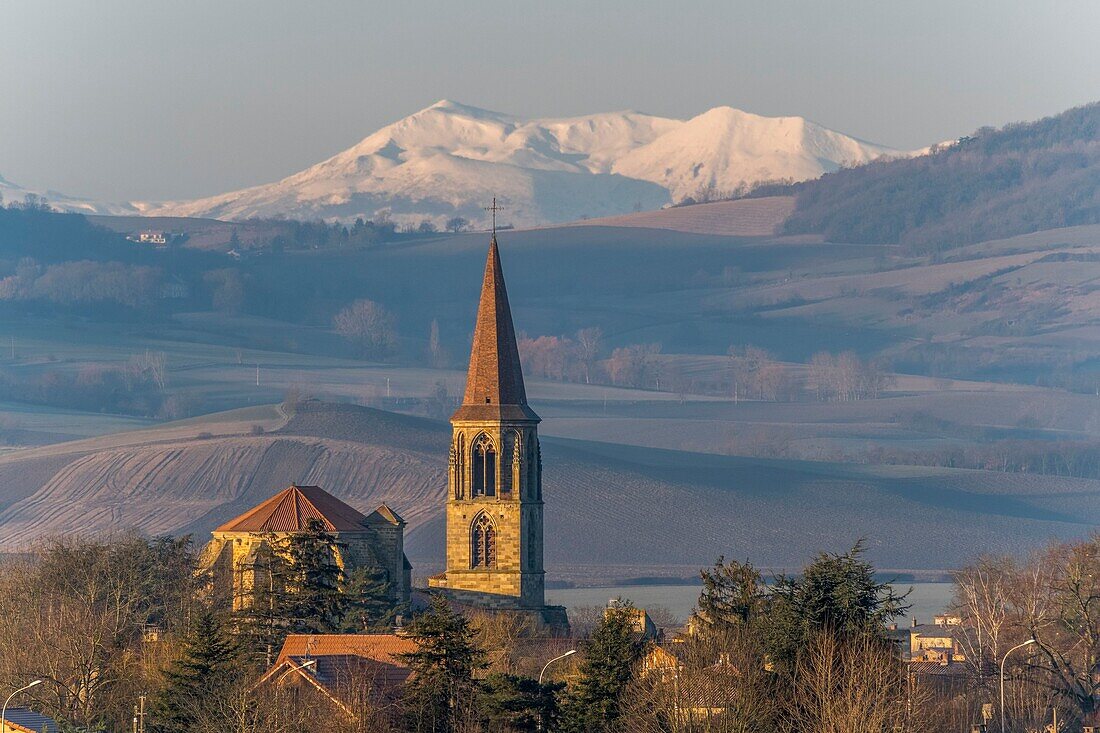 France,Puy de Dome,Billom,Saint Loup church,Livradois Forez Regional Natural Park,Parc naturel régional Livradois Forez