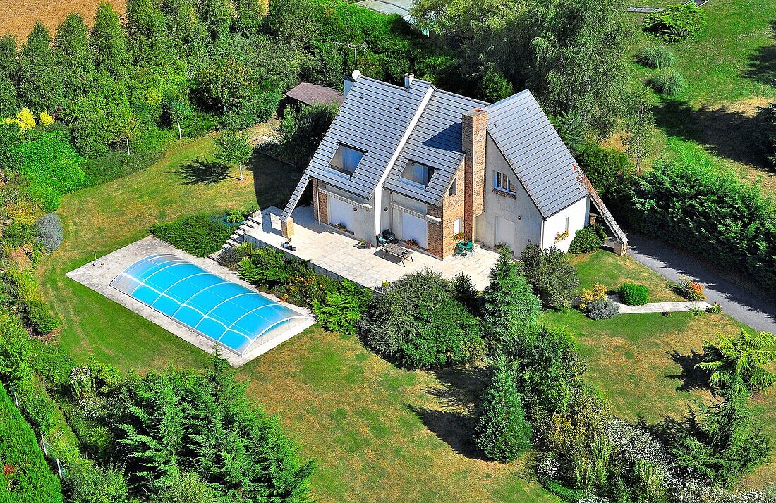 Frankreich,Seine et Marne,Crecy la Chapelle,Haus des Architekten