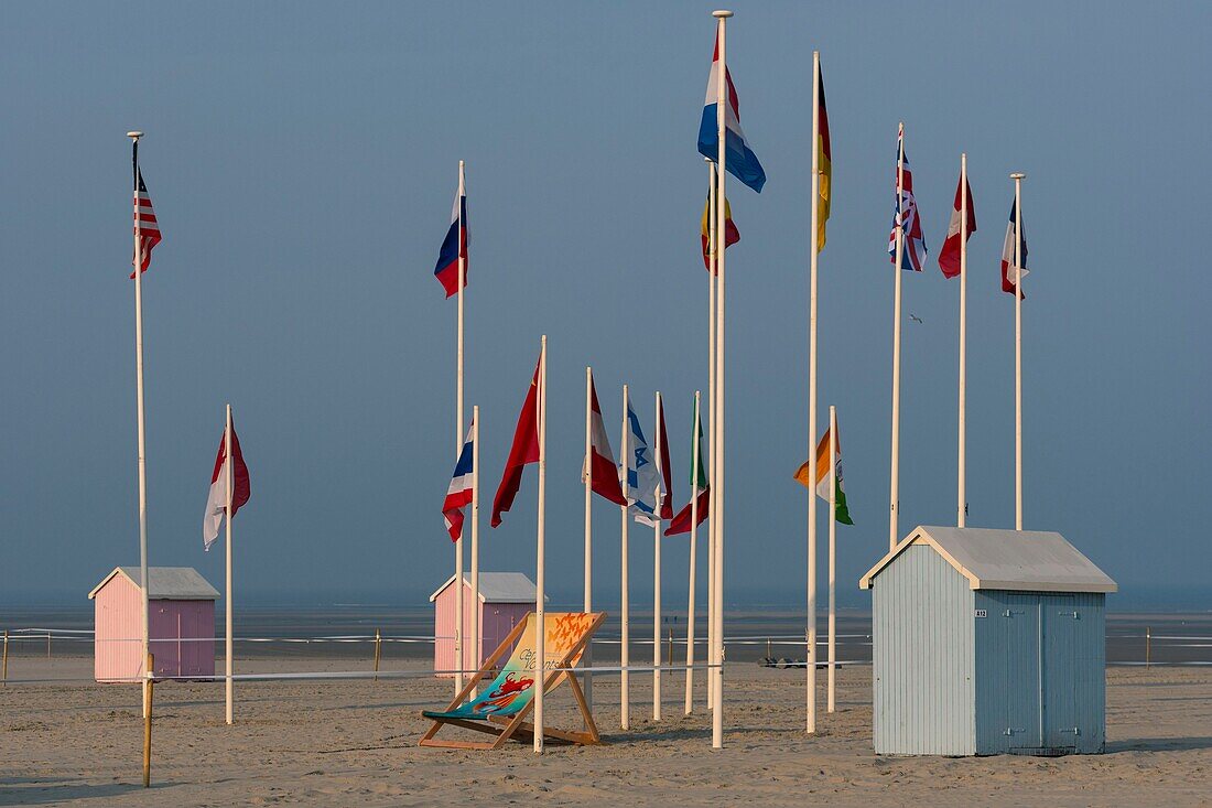 France,Pas de Calais,Opale Coast,Berck sur Mer,Berck sur Mer International Kite Meetings,during 9 days the city welcomes 500 kites from all over the world for one of the most important kite events in the world