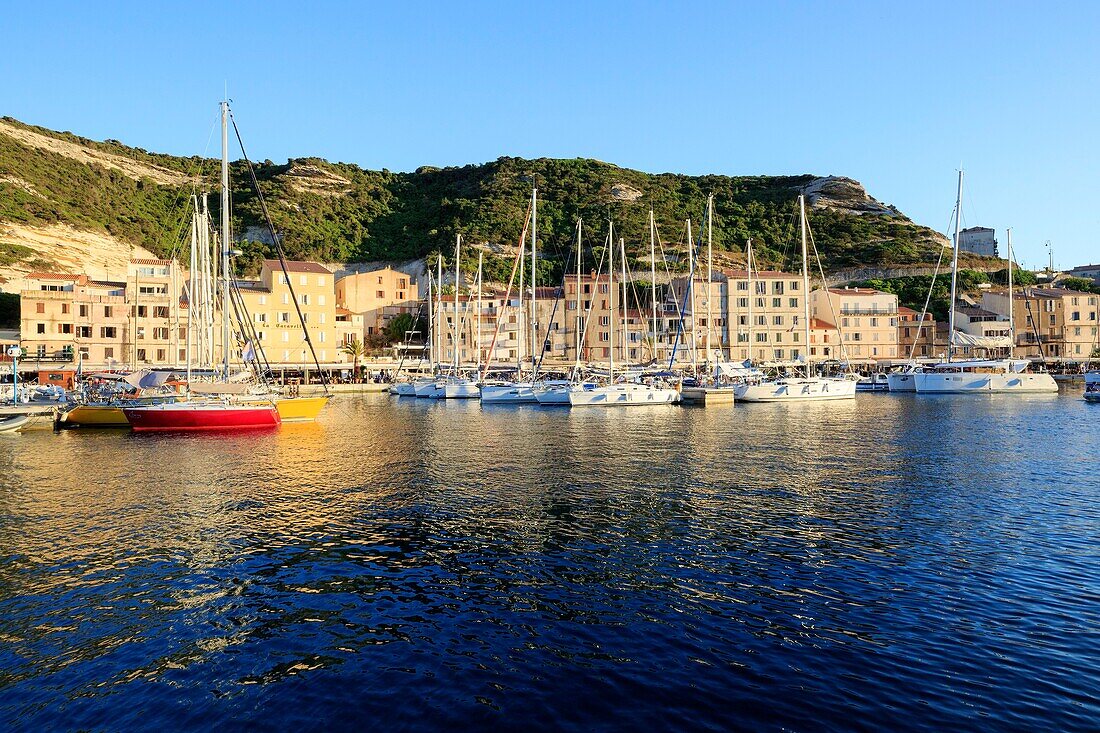 Frankreich,Corse du Sud,Freto,Bonifacio,der Hafen