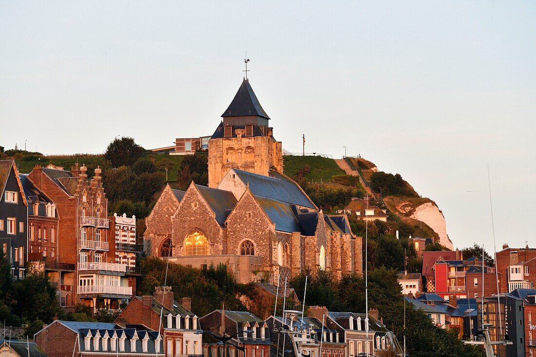 France,Seine Maritime,Le Treport,Saint Jacques church