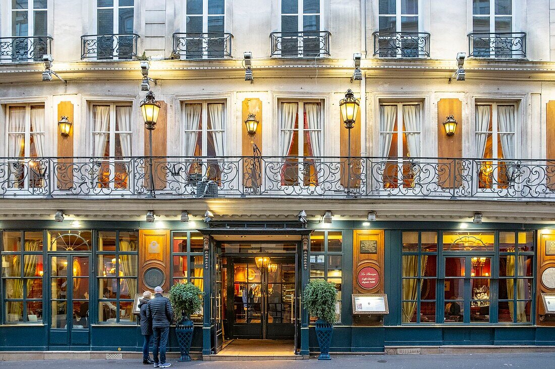 France,Paris,Saint Germain des Pres district,Le Procope restaurant