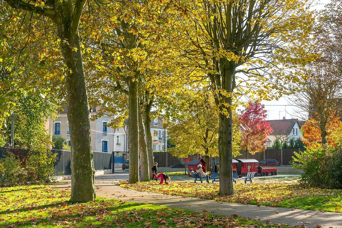 France,Seine Saint Denis,Villemomble,Jean Mermoz Park