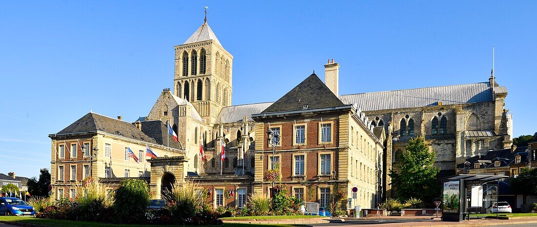 Frankreich,Seine Maritime,Pays de Caux,Cote d'Albatre (Alabasterküste),Fecamp,abbatiale de la Sainte Trinite (Abteikirche der heiligen Dreifaltigkeit)