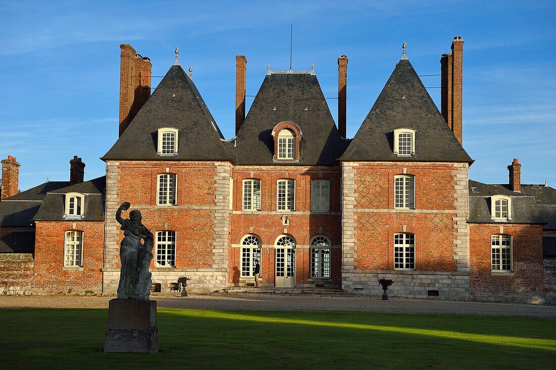 Frankreich,Seine-Maritime,Pays de Caux,Ermenouville,Schloss von Mesnil-Geoffroy