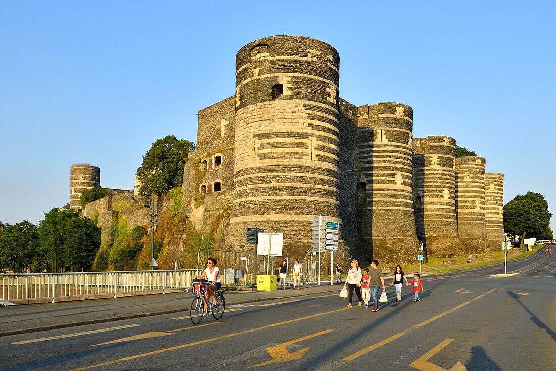 France,Maine et Loire,Angers,the castle of the Dukes of Anjou built by Saint Louis