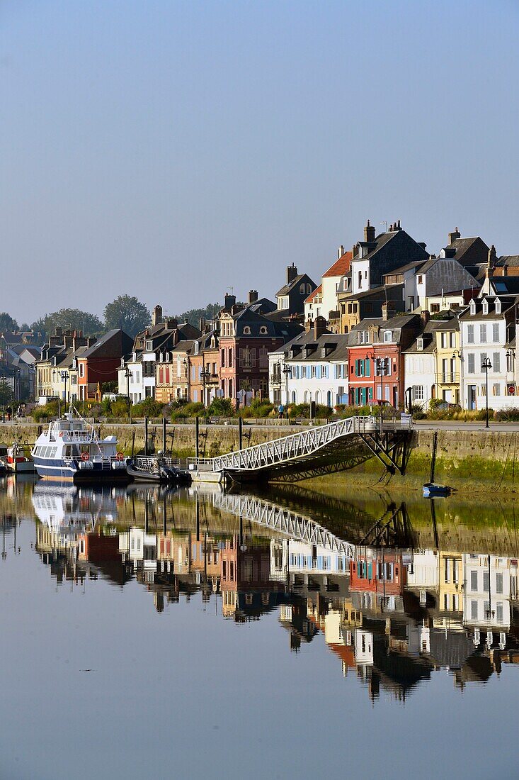 France,Somme,Baie de Somme,Saint Valery sur Somme,mouth of the Somme Bay,docks