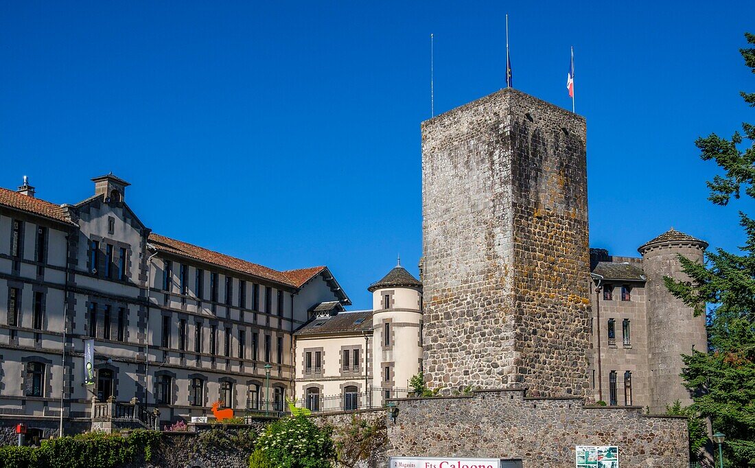 France,Cantal,Aurillac,Saint Etienne castle,Volcans museum