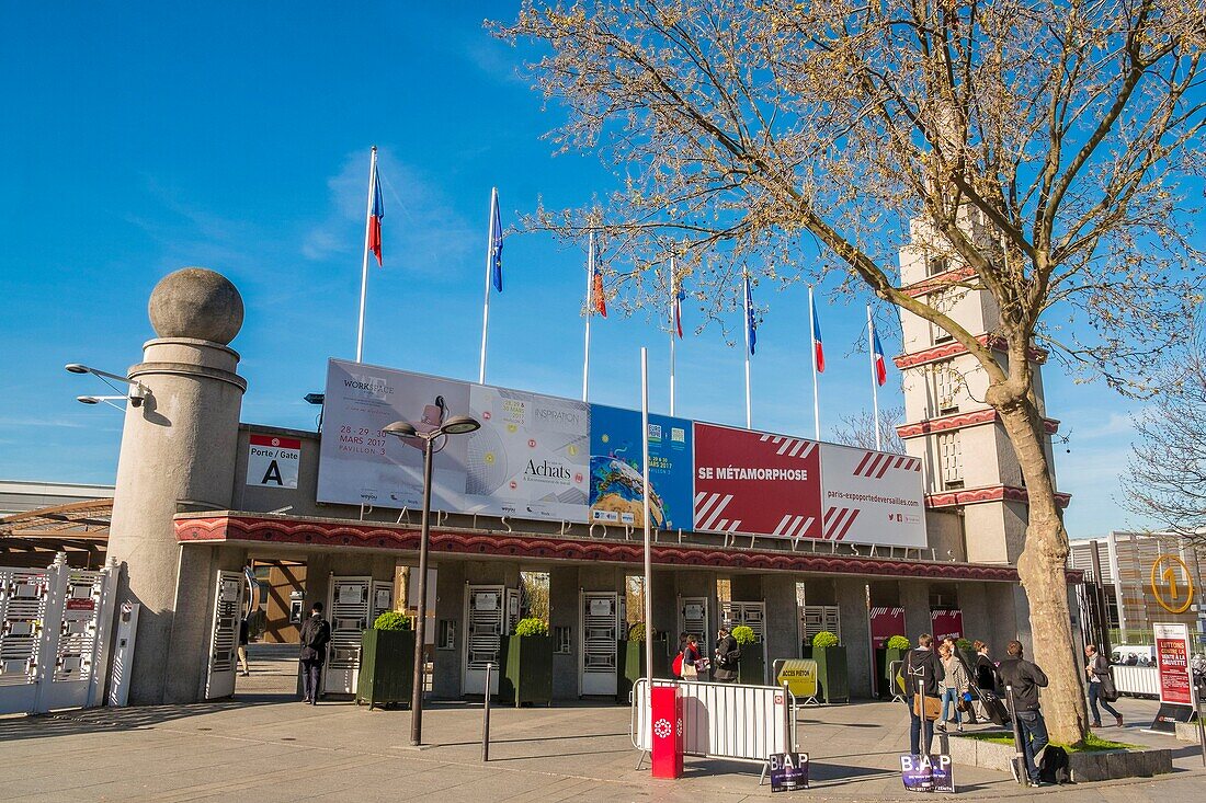France,Paris,Porte de Versailles,the Paris-Expo Exhibition Center