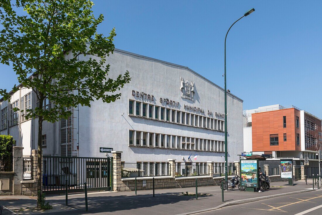 Frankreich,Seine Saint Denis,Le Raincy,Städtisches Sportzentrum