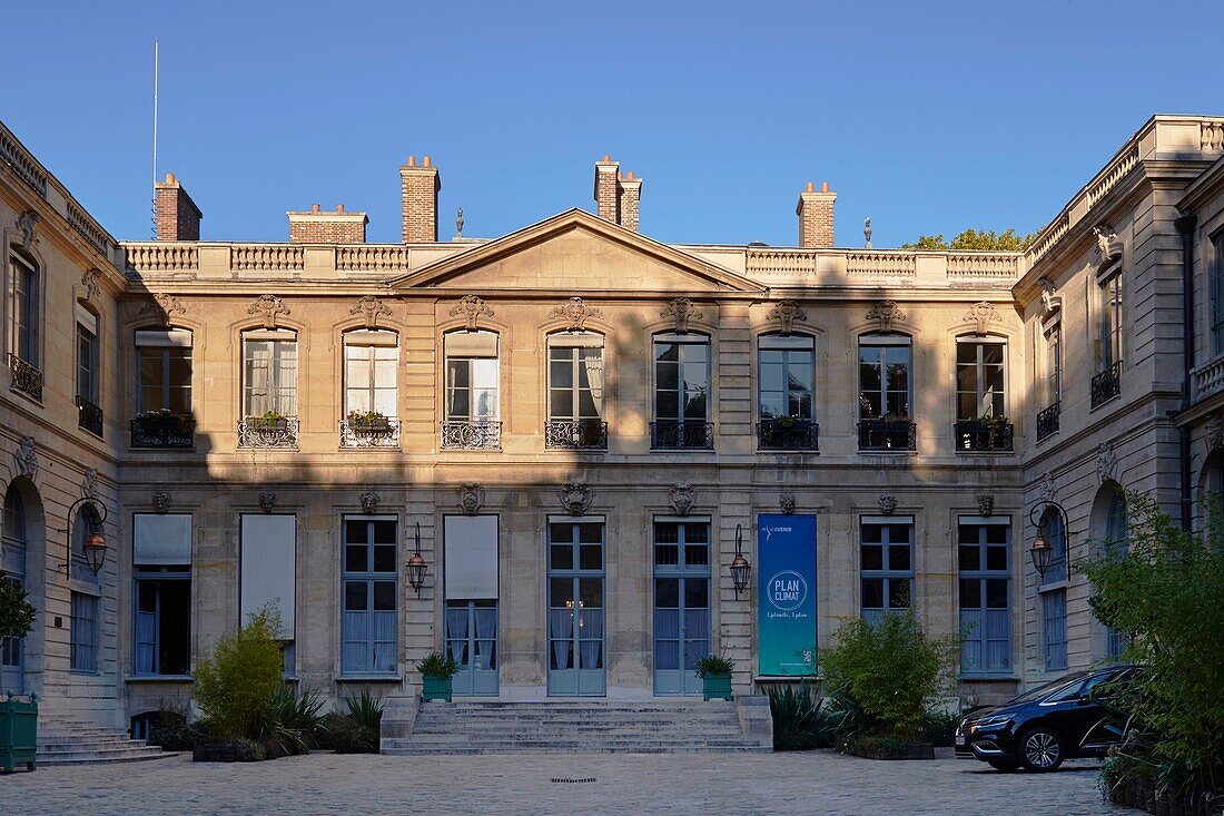 Frankreich,Paris,Bd Saint Germain,das Hotel de Roquelaure beherbergt das Ministerium für ökologischen und solidarischen Wandel