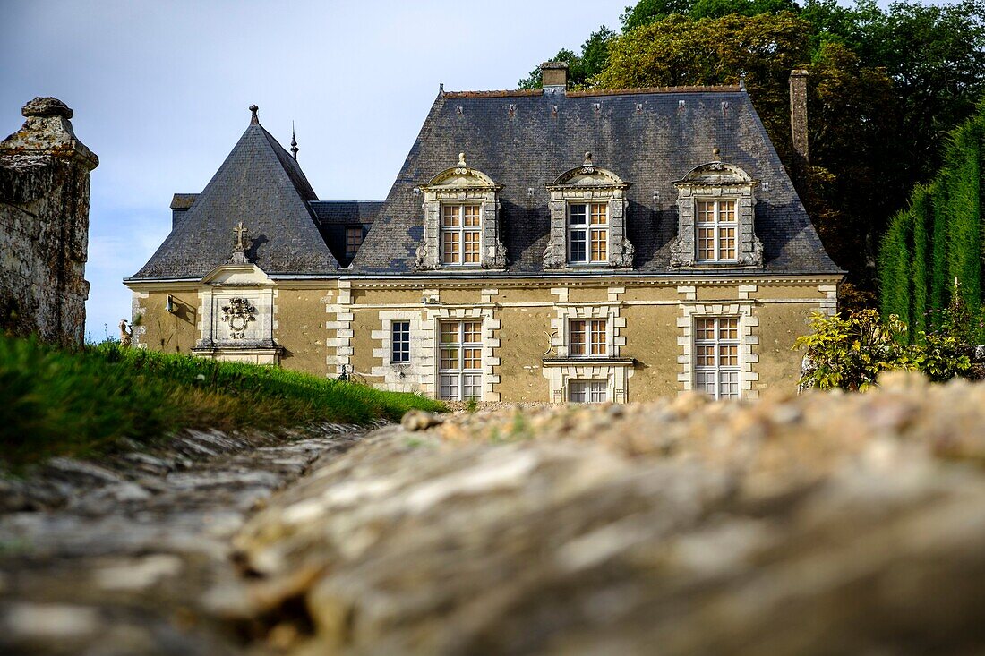 Frankreich,Indre et Loire,Loire-Tal, von der UNESCO zum Weltkulturerbe erklärt,Chancay,Schloss und Gärten von Valmer,16.