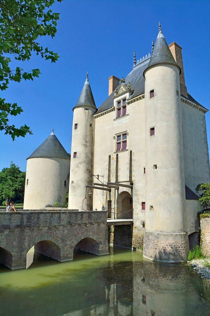 Frankreich,Loiret,Chilleurs aux Bois,Schloss Chamerolles,Obligatorische Erwähnung: Chateau de Chamerolles,im Besitz des Departements Loiret