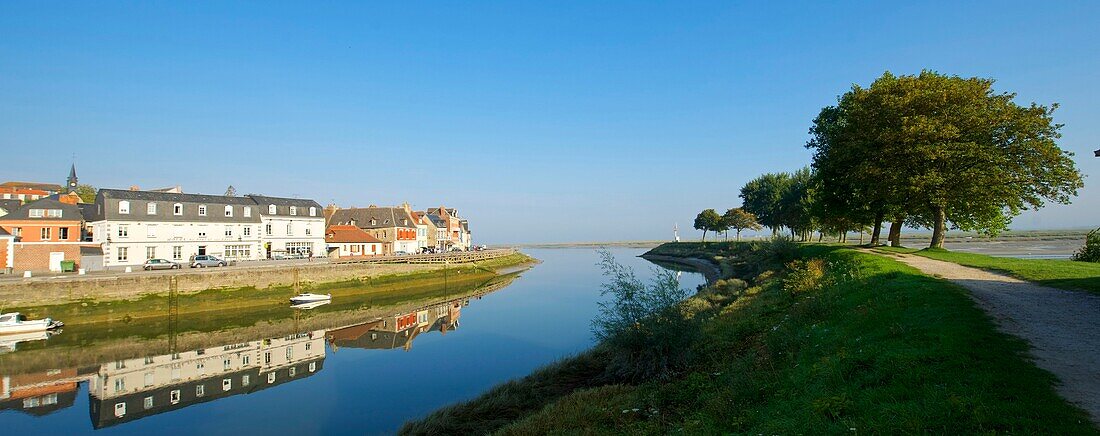 France,Somme,Baie de Somme,Saint Valery sur Somme,mouth of the Somme Bay,docks