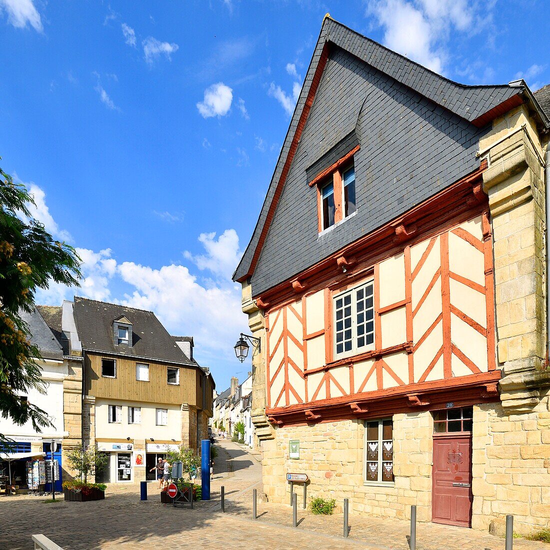 Frankreich,Morbihan,Auray,Golf von Morbihan,Hafen von Saint Goustan