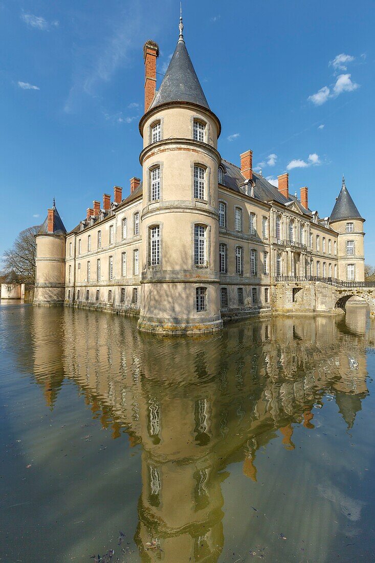 France,Meurthe et Moselle,Haroue,castle of Craon also named castle of Haroue or Palace of Haroue (1720-1732) by architect Germain Boffrand