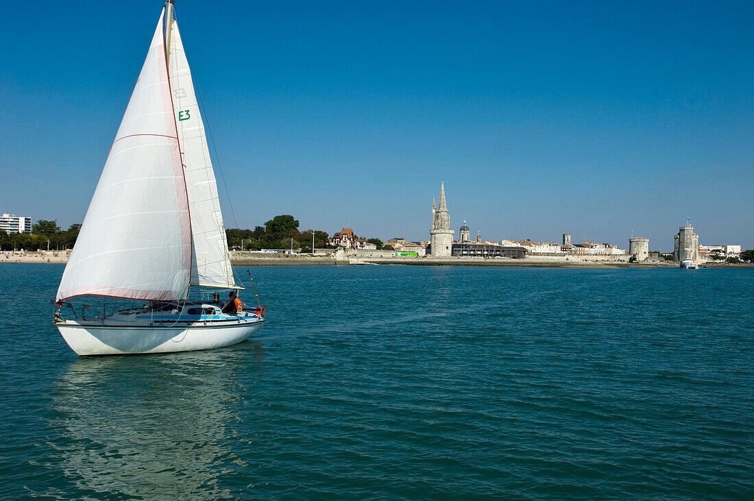 France,Poitou-Charentes,Sailing boat,La Rochelle