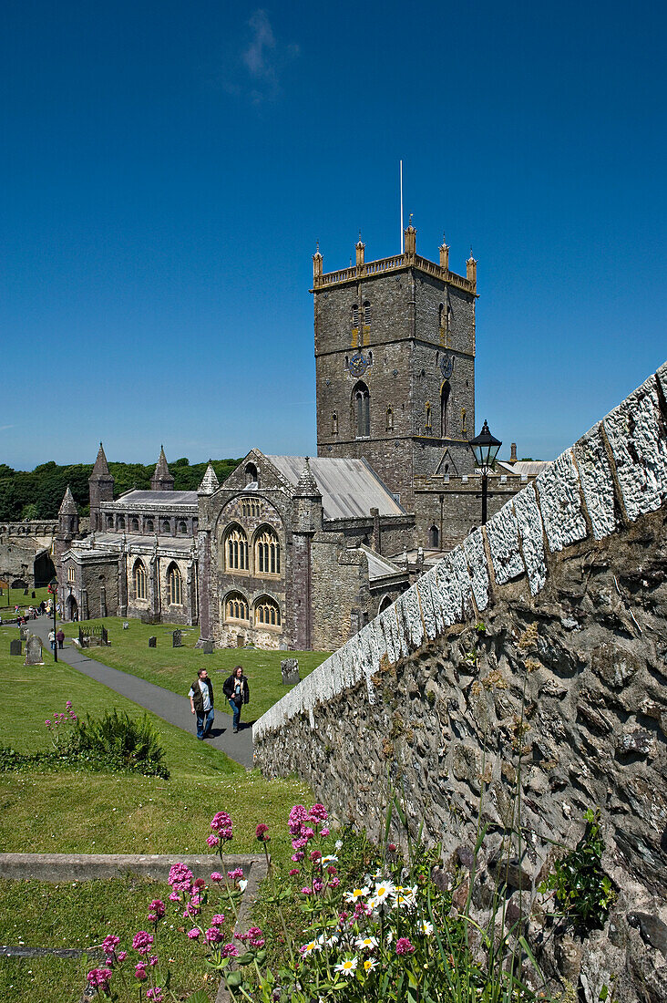 St David's Cathedral. St David's. Pembrokeshire. Wales. UK. Photos