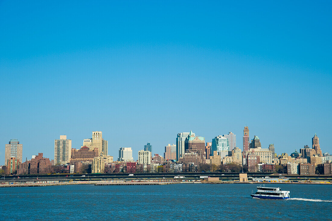 Views Of Staten Island From Manhattan,New York,Usa