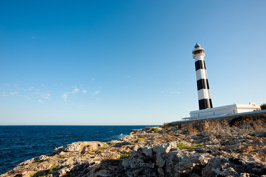 Lighthouse At Cap D'artrutx,Menorca,Balearic Islands,Spain