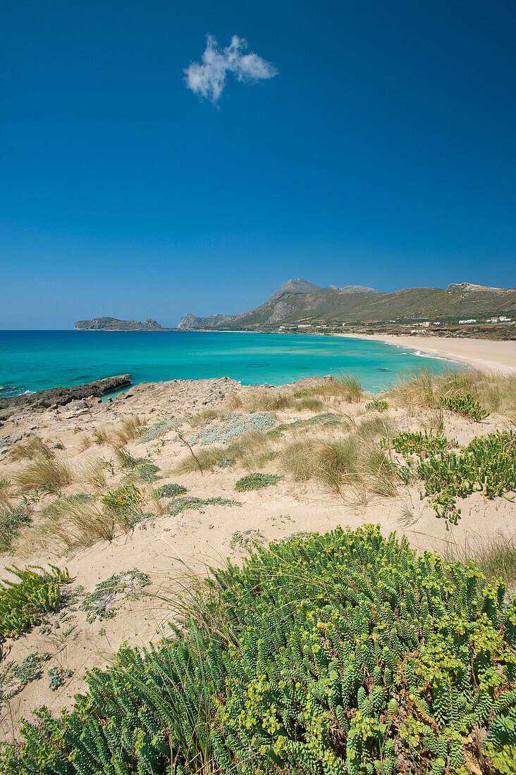 Griechenland,Kreta,Sanddünen und Strand,Falassarna