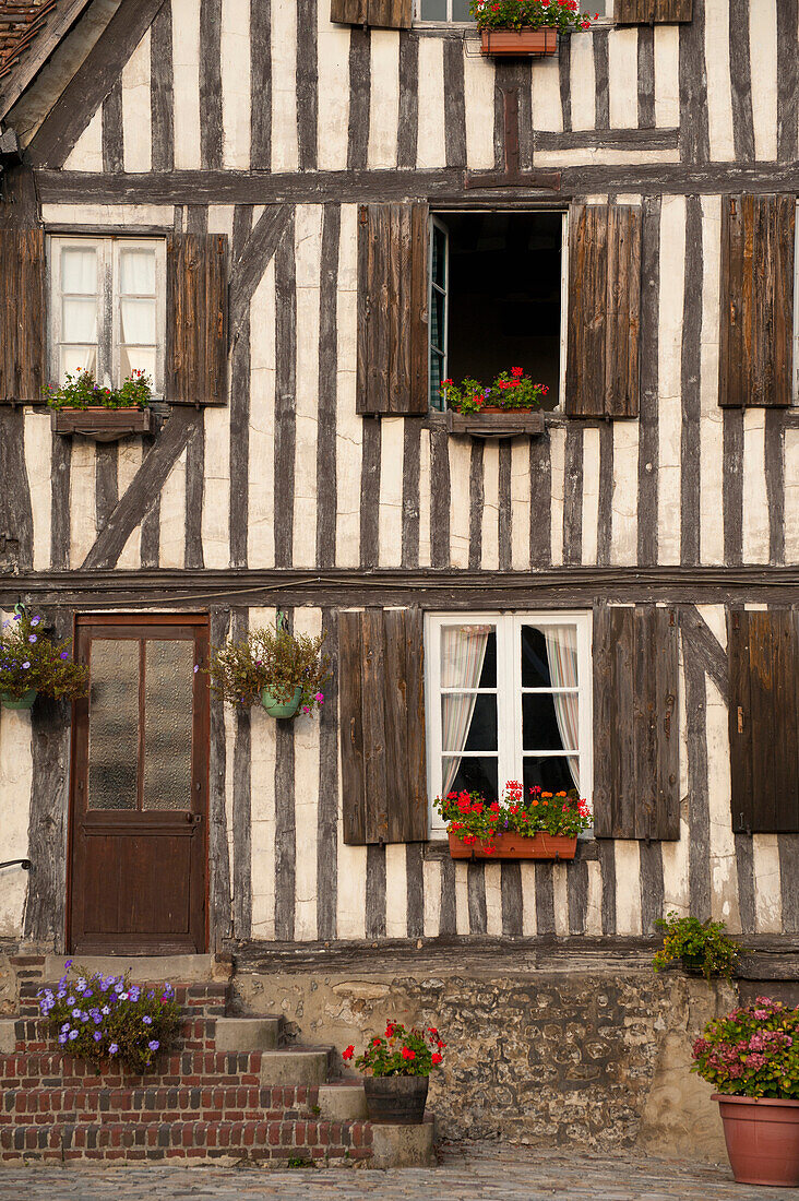 Frankreich,Normandie,Alte Gebäude,Blangy-le-Chateau