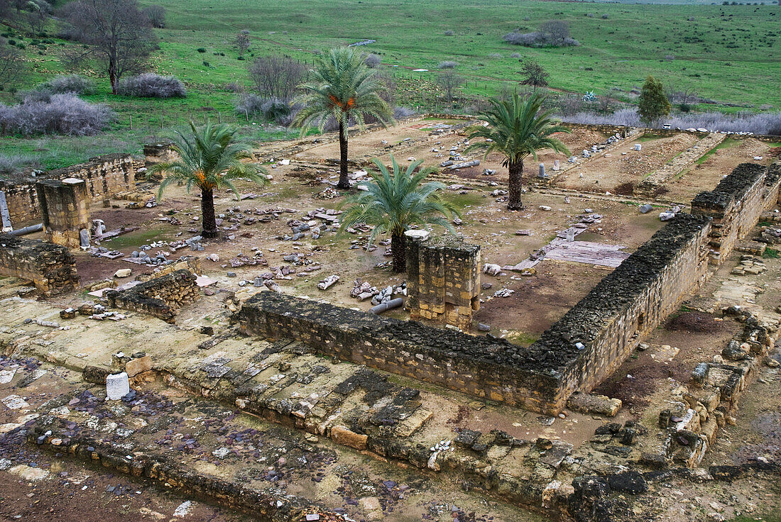 Spanien,Arabische muslimische mittelalterliche Stadt,Cordoba,Al Madinah Al-Zahra Moschee Ruinen